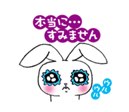 rabbit 3 which arrange to meet somebody sticker #4518239