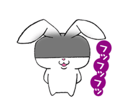 rabbit 3 which arrange to meet somebody sticker #4518244
