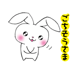 rabbit 3 which arrange to meet somebody sticker #4518248