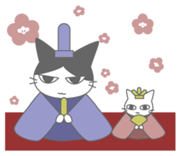 Tuxedo cat Nana sticker #4518266
