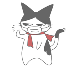 Tuxedo cat Nana sticker #4518272