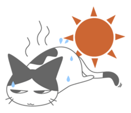 Tuxedo cat Nana sticker #4518275