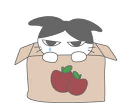 Tuxedo cat Nana sticker #4518283