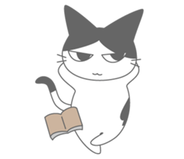 Tuxedo cat Nana sticker #4518288