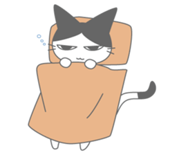Tuxedo cat Nana sticker #4518290