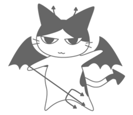 Tuxedo cat Nana sticker #4518294