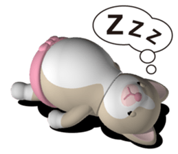 Funny kitten sticker #4518655