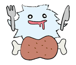 kedama sticker #4518814