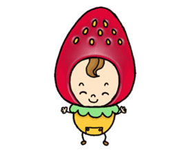 Fruit series1 Strawberry sticker #4520176
