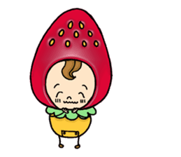 Fruit series1 Strawberry sticker #4520177
