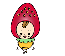 Fruit series1 Strawberry sticker #4520179