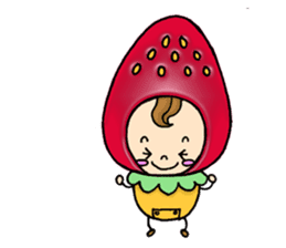 Fruit series1 Strawberry sticker #4520180