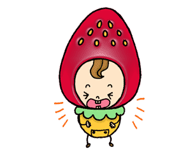 Fruit series1 Strawberry sticker #4520181
