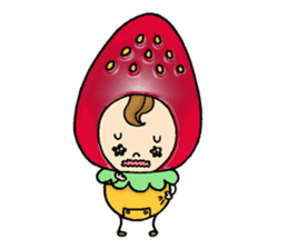 Fruit series1 Strawberry sticker #4520185