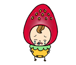 Fruit series1 Strawberry sticker #4520187