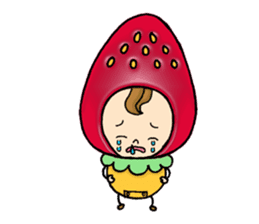 Fruit series1 Strawberry sticker #4520187