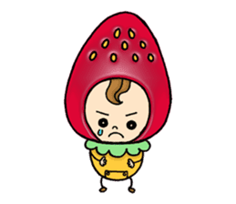 Fruit series1 Strawberry sticker #4520188