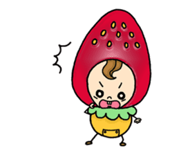 Fruit series1 Strawberry sticker #4520191