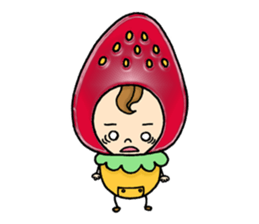 Fruit series1 Strawberry sticker #4520192