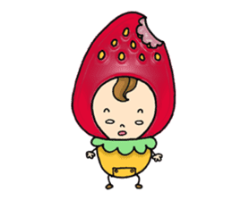 Fruit series1 Strawberry sticker #4520195