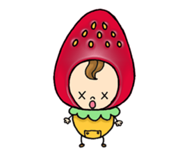 Fruit series1 Strawberry sticker #4520197