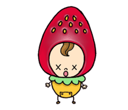 Fruit series1 Strawberry sticker #4520197