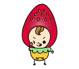 Fruit series1 Strawberry sticker #4520199