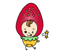 Fruit series1 Strawberry sticker #4520203