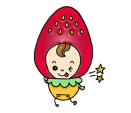 Fruit series1 Strawberry sticker #4520203