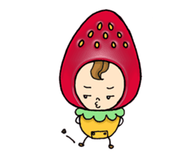 Fruit series1 Strawberry sticker #4520204