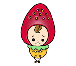 Fruit series1 Strawberry sticker #4520205