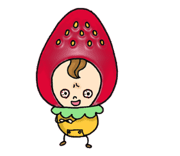 Fruit series1 Strawberry sticker #4520209