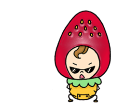 Fruit series1 Strawberry sticker #4520210