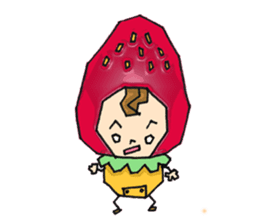 Fruit series1 Strawberry sticker #4520211