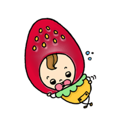 Fruit series1 Strawberry sticker #4520213