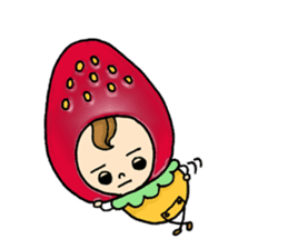 Fruit series1 Strawberry sticker #4520214