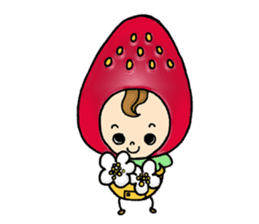 Fruit series1 Strawberry sticker #4520215