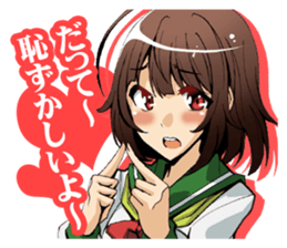 ANIME GIRS STICKER sticker #4521223