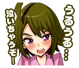 ANIME GIRS STICKER sticker #4521244
