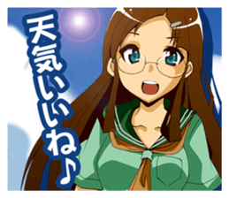 ANIME GIRS STICKER sticker #4521252