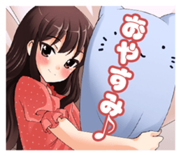 ANIME GIRS STICKER sticker #4521253