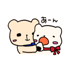 shirokuma couple sticker #4521333