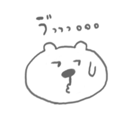 bear-single color- sticker #4521618