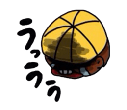 A broken-hearted boy. sticker #4521845