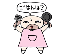 Rabbit guy2. sticker #4522183