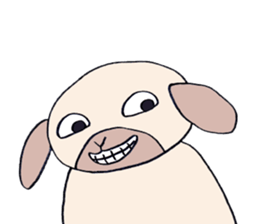 Rabbit guy2. sticker #4522194