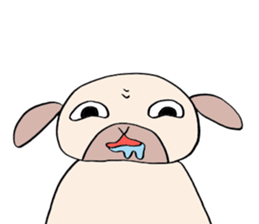 Rabbit guy2. sticker #4522197