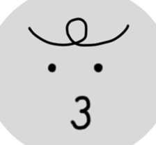 Face up sticker sticker #4522476