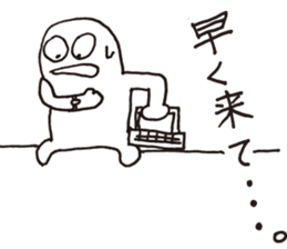 Snake man! sticker #4523059