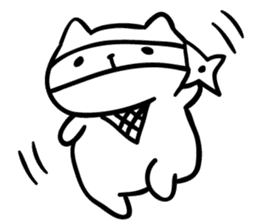 Mitchiri Cat Modern sticker #4523583